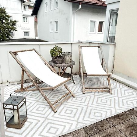 Zentrale Wohnung + Dachterrasse Sonthofen Zewnętrze zdjęcie