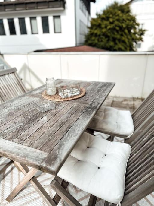 Zentrale Wohnung + Dachterrasse Sonthofen Zewnętrze zdjęcie